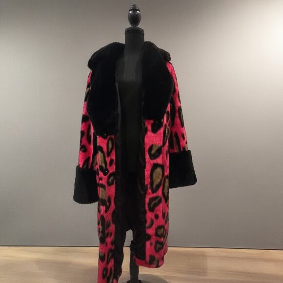 Maeve by Anthropologie Leopard Fur Coat - Picture 3 of 8